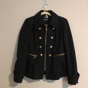 Express military wool coat - women